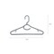 Laundry 360 Swivel Neck Hangers 5 Pack in Grey W-83020-GREY - alternate 4