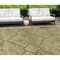 Homeroots 10' X 14' Brown Beige And Artichoke Green Floral Washable Indoor Outdoor Area Rug 588887 - alternate 1