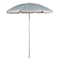 Picnic Time Family Of Brands 5.5 Ft. Portable Beach Umbrella, Wave Break Gray Pattern 822-00-332-000-0 - alternate 1