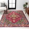 Jonathan Y Brooklyn Geometric Medallion Red/Pink 5 ft. x 8 ft. Area Rug MDP207C-5 - alternate 1