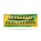 Signmission Su Trabajo es su Credito, 24 Inch x 72 Inch, Vinyl Banner B-72-30870 - alternate 1