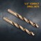 Powertec 1/2" Cobalt Drill Bits 6" Length, M35 HSS Jobber Length Twist Bits with 135 Deg Tip, 4PK QDB2012-P2 - alternate 5