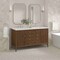 James Martin Vanities Vanity, without top, Mid-Century Walnut, 59.88 in W x 23.5 in D,  485-V60D-M-WLT - alternate 7