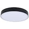 Nuvo 11 Watt 7 Inch Trimless Surface Mount 27K/3K/35K/4K/5K CCT Line Voltage Dimmable Black 120V 62/1006 - alternate 1