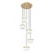 Z-Lite Renaud Modern Gold 5 Light Chandelier 827P6-5R-MGLD-LED - alternate 6
