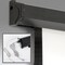 Draper Draper Premier 123" Projection Screen - 16:10, Matt White XT1000VB, 110 V - Wall/Ceiling Mount 101640 - alternate 6