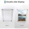Fab Glass And Mirror Single Acrylic Magnet Wall Frame Size: 23in x8in for Art 5in x7in Chrome F1AC3M23X8CH - alternate 5