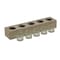 Homeroots Set of Six Brown Solid Wood And Glass Additional Accessory, 6PK 487947 - alternate 4