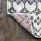 Jonathan Y Azmar Moroccan Geometric Distressed Ivory/Black 2 ft. x 8 ft. Runner Rug MOH504A-28 - alternate 7