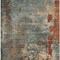 Homeroots 3' X 5' Pale Aqua Copper And Beige Abstract Washable Indoor Outdoor Area Rug 618232 - alternate 7