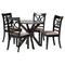 Baxton Studio Julia Dining Set, 5-Piece, Sand 269-10760-10892-ZORO - alternate 1