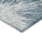 Homeroots 3' X 5' Teal Blue Navy Blue And Gray Abstract Washable Indoor Outdoor Area Rug 582962 - alternate 5