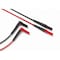 Fluke Silicone Insulated Test Leads, CAT III 1000V, CAT IV 600V, 4 ft. 11", Silicone, Black, Red Fluke-TL224 - alternate 3