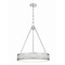 Z-Lite Quinn Satin Nickel 3 Light Pendant 3046P22-SN-LED - alternate 1