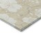 Homeroots 5' X 8' Beige And Ivory Floral Washable Indoor Outdoor Area Rug 599857 - alternate 8
