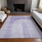 Homeroots 3' X 5' Lavender And Purple Geometric Washable Indoor Outdoor Area Rug 582722 - alternate 8