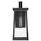 Homeroots Black Contempo Elongated Outdoor Wall Light 398454 - alternate 4