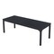 Homeroots 46" Black Wood and Iron Dining Table 635738 - alternate 1