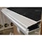 Waterlock Pro Aluminum Gutter Guard, White, 1ft Sample WP-5KS-001-WHT - alternate 2