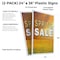 Signmission Spring Sale, Plastic Signs Only 24 Inch x 36 Inch, Corrugated Plastic, 2PK CSB-2436-2PACK-Spring Sale - alternate 2