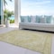 Homeroots 9' X 12' Gold Tan And Beige Oriental Washable Indoor Outdoor Area Rug 603813 - alternate 7