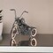 Homeroots 8" Black Metal Hand Painted Model Motorcycle Tabletop Sculpture 401168 - alternate 9