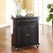 Crosley Compact Granite Top Kitchen Cart KF30024EBK - alternate 4