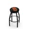 Holland Bar Stool Co 36" Blk Wrinkle USC Trojans Swivel Bar Stool, Accent Ring L8B2B36SouCal - alternate 1
