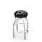 Holland Bar Stool Co 30" Chrome Pitt Swivel Bar Stool, Accent Ring L8C3C30Purdue - alternate 1