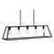 Jonathan Y Floyd 38" 5-Light Adjustable Iron Farmhouse Vintage LED Dimmable Pendant, Oil Rubbed Bronze JYL7521A - alternate 1