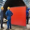 Vevor Welding Screen with Frame 6' x 8' Welding Curtain Screen on 4 Wheels Red XU-2311 - alternate 4