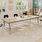 Flash Furniture Wren 72 in x 30 in Adjustable Height Activity Table, Thermal Laminate Top, Short Legs, Light Natural XU-A3072-REC-LTNAT-T-P-GG - alternate 9