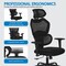 Office Star Products Ventilated Seating Ventilated Seating Office Chair, Black Mesh EM14622HR-3 - alternate 8