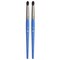 Princeton Select Artiste Round Brush, Natural Bristles, Short Handle Mixed Media Paintbrush, Size 12, 2PK P3750RB12 - alternate 1