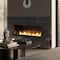 Apollo Tile Arte 0.47 in. x 7.87 in. Glossy Black Ceramic Pencil Tile Trims 0.3 sq. ft./case, 10PK RID88BLKPENGL - alternate 3