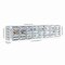 Jonathan Y Evelyn Crystal Rectangle 31.75" 4-Light Iron/Crystal Glam Modern LED Vanity Light, Chrome JYL7541A - alternate 12
