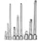 Neiko Wobble Extension Bar Set, 9 Piece, 1/4'', 3/8'', 1/2'' Drives, Cr-V Steel 00249A - alternate 5
