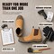 Handpoint 822 Mens 6 in Composite Toe Work Boots-Nubuck Leather Slip-On Safety Boots, 9 TAN822EE-9 - alternate 7