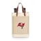 Picnic Time Family Of Brands NFL Tampa Bay Buccaneers - Pinot Jute 2 Bottle Insulated Wine Bag 539-02-187-304-2 - alternate 3