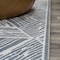 Jonathan Y Vector Modern Coastal Geometric Machine-Washable Blue/Cream 8 ft. x 10 ft. Area Rug WSH313A-8 - alternate 7