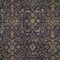 Homeroots 10' X 14' Navy Blue Brown And Red Floral Washable Indoor Outdoor Area Rug 604606 - alternate 6