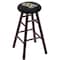Holland Bar Stool Co Oak Bar Stool, Dark Cherry Finish, Central Florida Seat RC30OSDC - alternate 1
