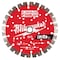 Milwaukee Tool DiamondSawBlade, Diam:7", Arbor:5/8", 7/8" 49-93-7529 - alternate 1