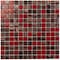 Apollo Tile Mingles 12 in. x 12 in. Glossy Berry Red Glass Mosaic Wall and Floor Tile 20 sq. ft./case, 20PK MIX2088RD239A - alternate 1