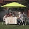 Pure Garden 10-Foot Offset Patio Umbrella with Cross Base, Lime Green 50-102-LG - alternate 6