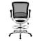 Office Star Products DC Series Mesh Back Drafting Chair, Black DCY69006-U6 - alternate 5