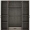Homeroots Gray Solid and Manufactured Wood Bedroom Set 592876 - alternate 4