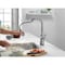 Delta Stryke: Single Handle Pull Down Bar/Prep Faucet With Touch 2O Technology 9976T-AR-PR-DST - alternate 6