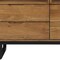 Homeroots 59" Brown Solid Wood Four Drawer Double Dresser 518613 - alternate 8