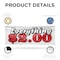 Signmission Everything 2 Dollars, 36 Inch x 96 Inch, Vinyl Banner B-96-30567 - alternate 4